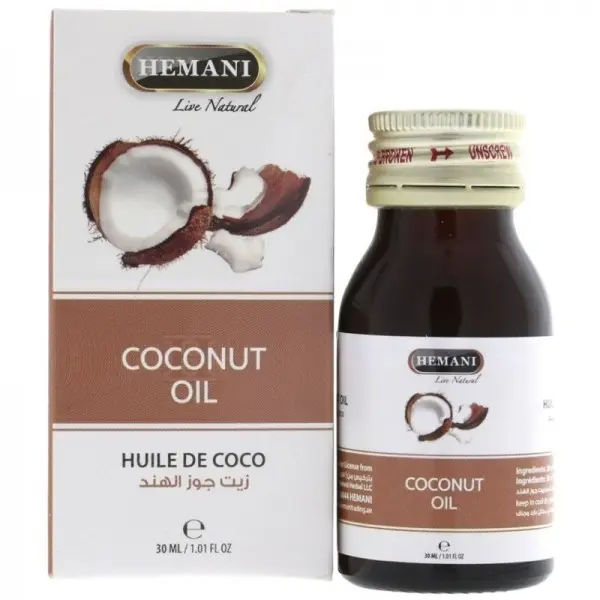 Huile de coco pour la peau et les cheveux - Hemani