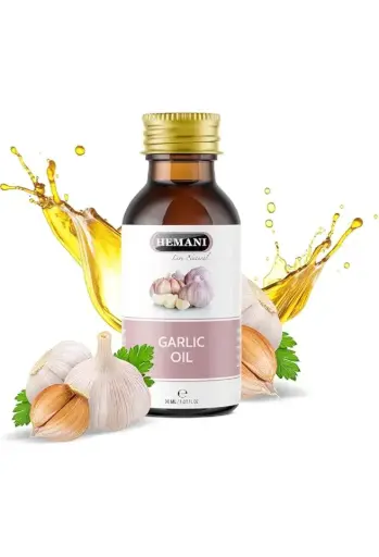 Huile d'ail pour la repousse des cheveux - Hemani